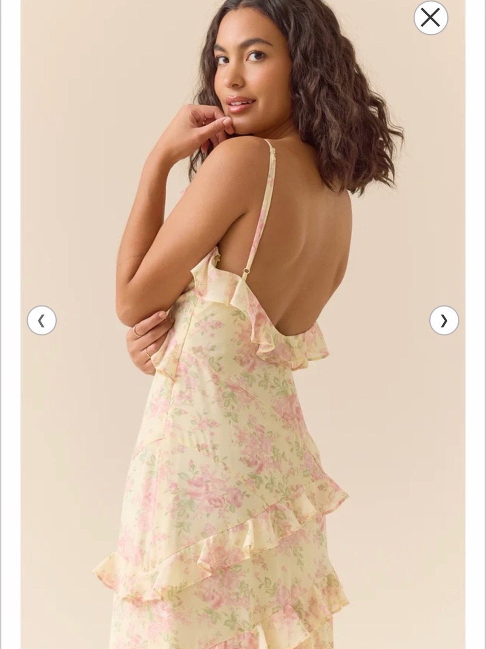 NWT Mynzi Floral Altar'd State Maxi Large - Picture 7 of 10